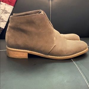 Brown booties